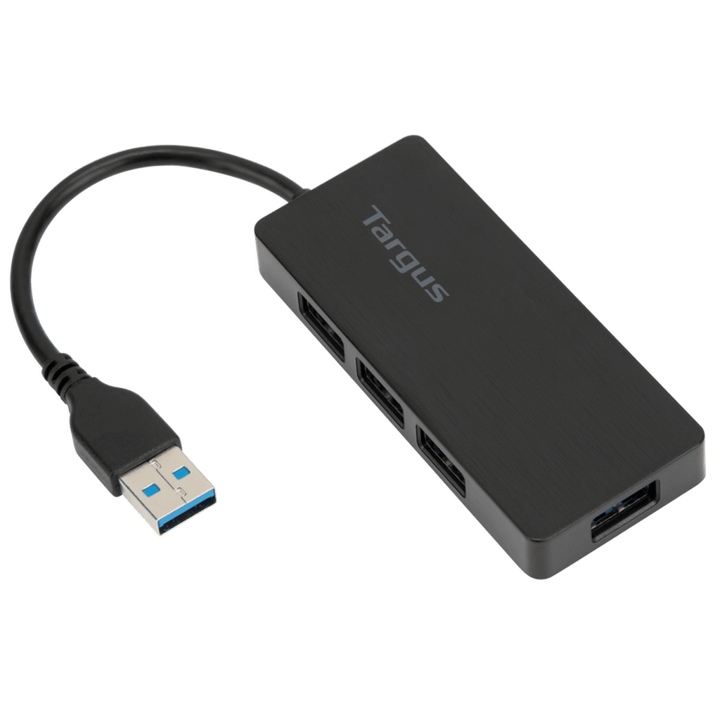 Shinkan Hecho para recordar disfraz USB 3.0 4-Port Hub (Black) | Targus