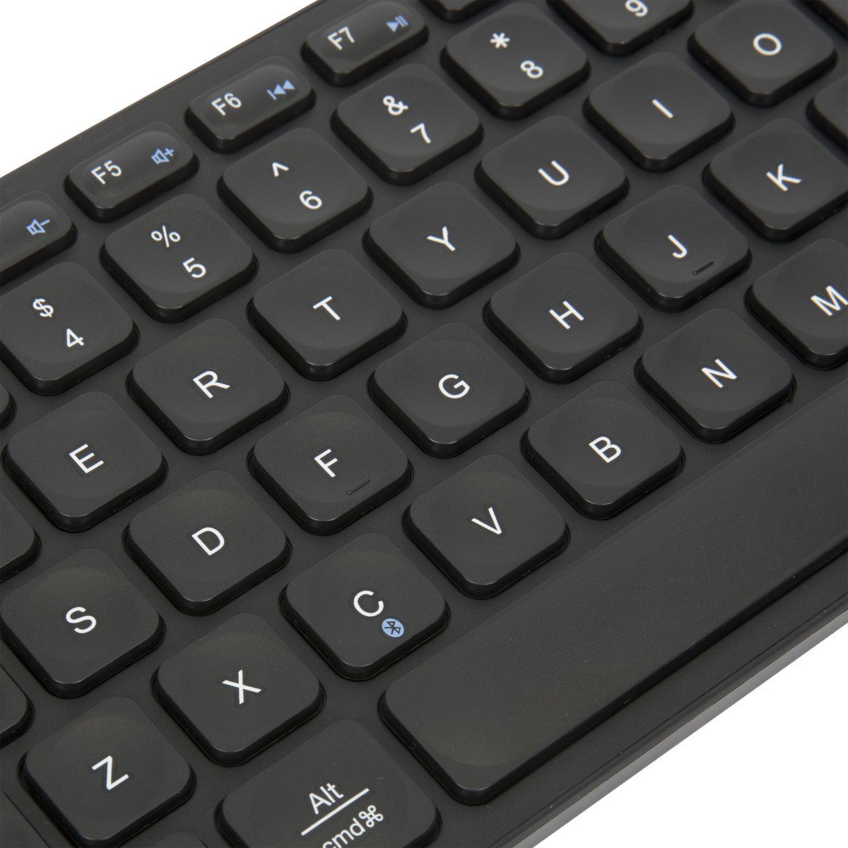 Targus Teclado Bluetooth plegable ergonómico, teclado de viaje dividido  inalámbrico, teclado inalámbrico portátil recargable para Android iPhone