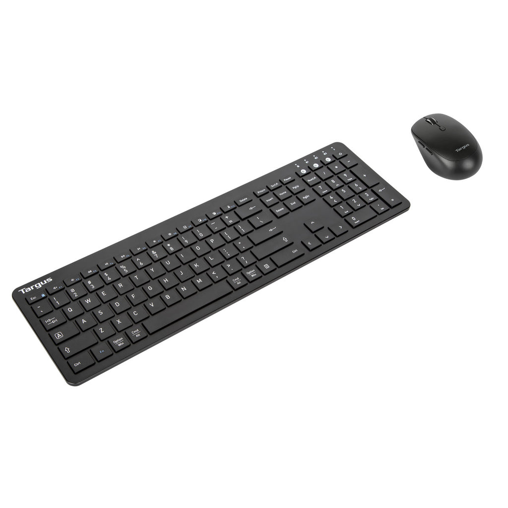 module barrière Supersonische snelheid Full-Size Bluetooth Antimicrobial Keyboard and Antimicrobial Mouse Bundle