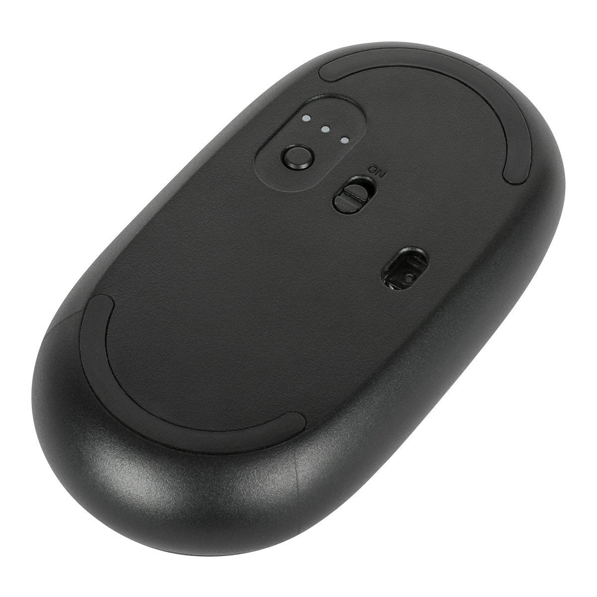 Midsize Comfort Multi-Device Antimicrobial Wireless Mouse (Blue)