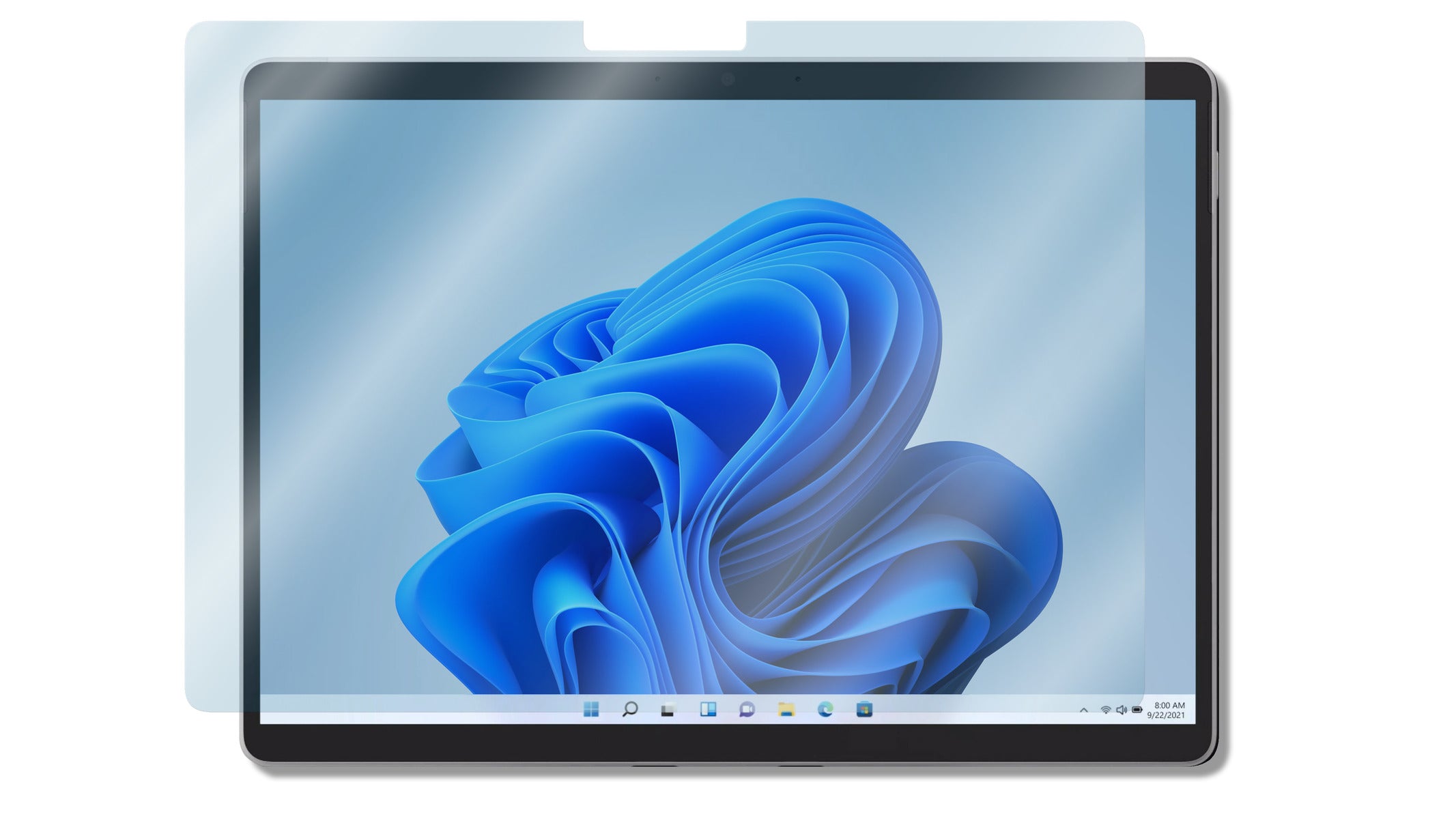 Avizar - Housse Microsoft Surface Pro 9 Fin Rouge - Sacoche