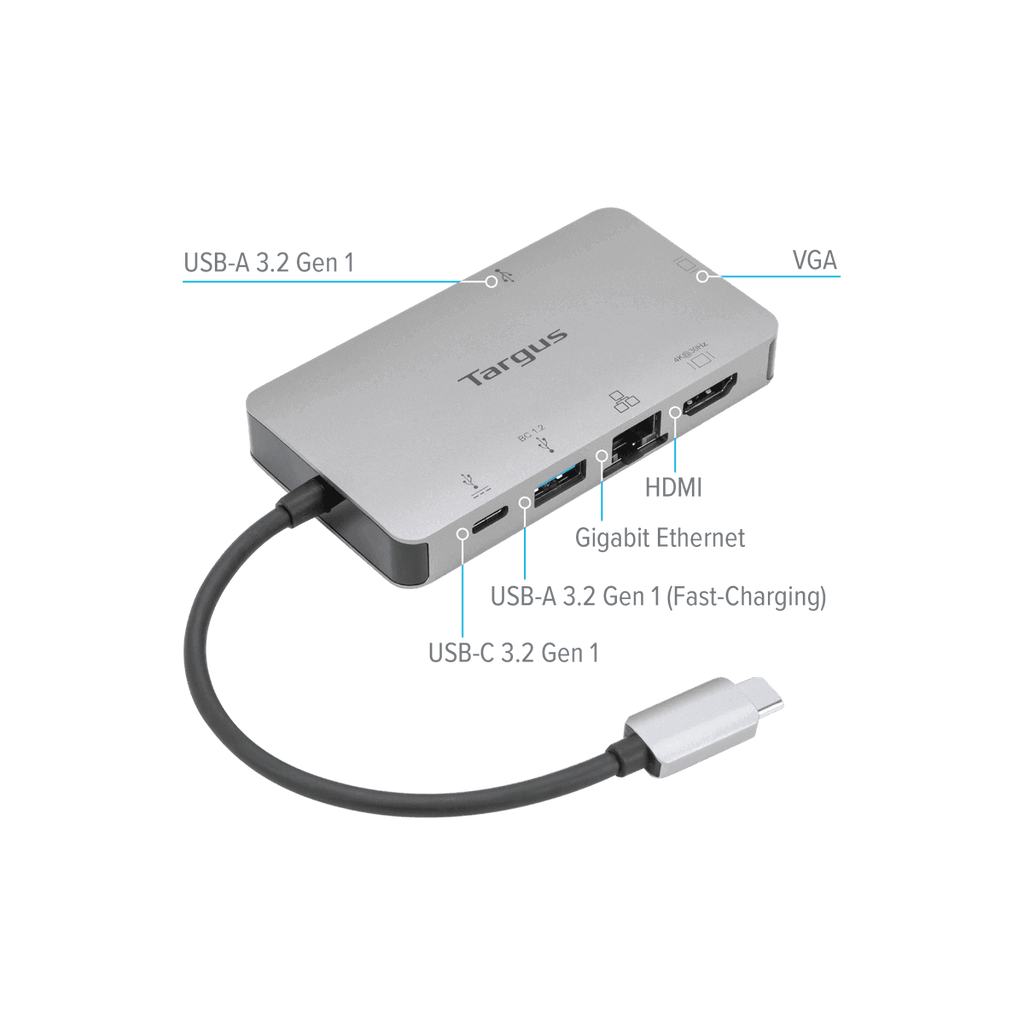 Verenigen Fruitig overhead DisplayPort Alt Mode USB-C Single Video 4K HDMI/VGA Docking Station with  100W PD Pass-Thru DOCK419USZ