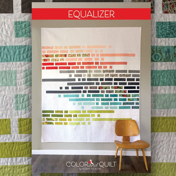 Equalizer Digital PDF Quilt Pattern by Robin Pickens /layer cake jelly