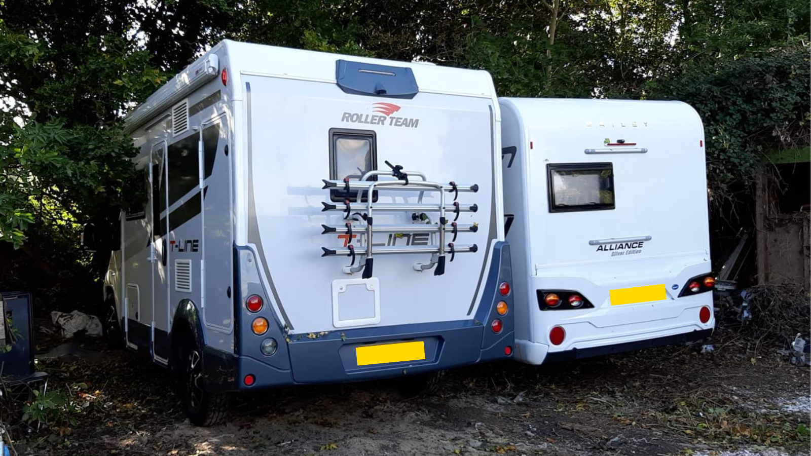 two stolen and found motorhomes