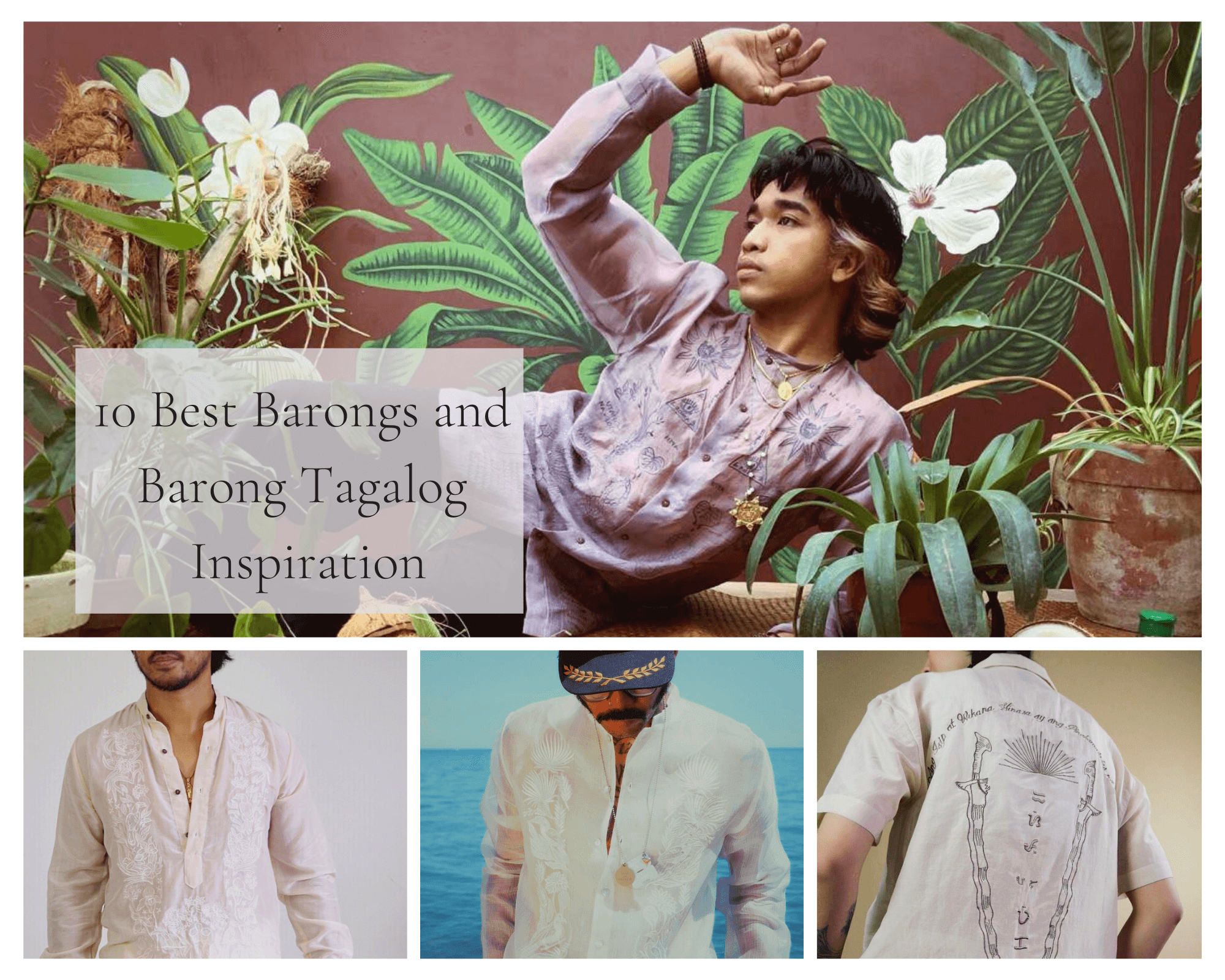 Barong Tagalog Dress