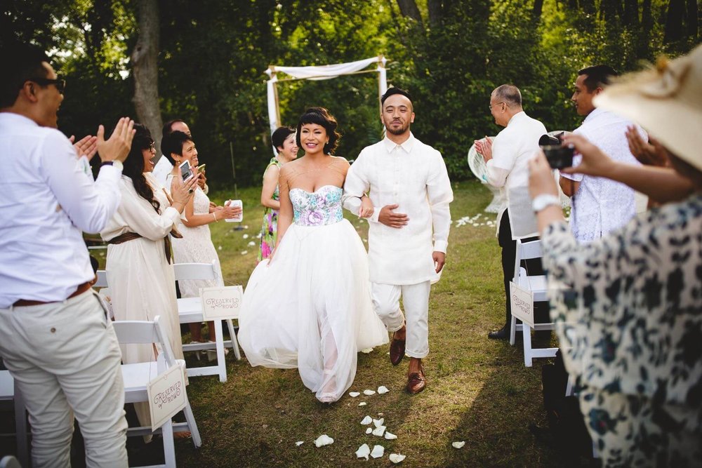 filipiniana inspired wedding gown