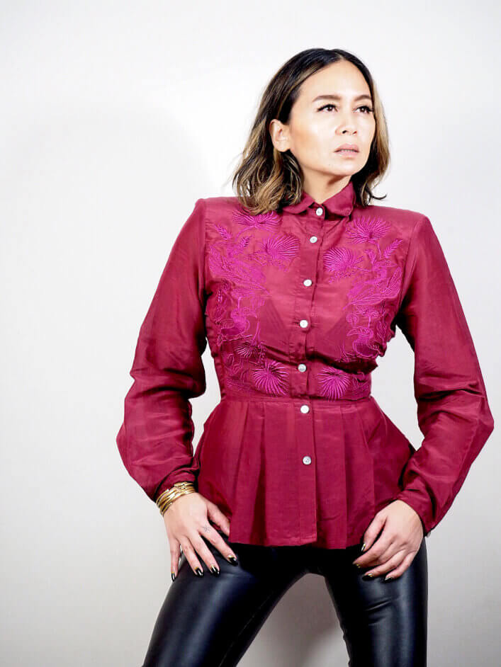 VINTA - Aries - Peplum Barong