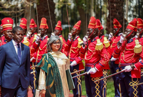 Ambassador Saima Sayed in Senegal 