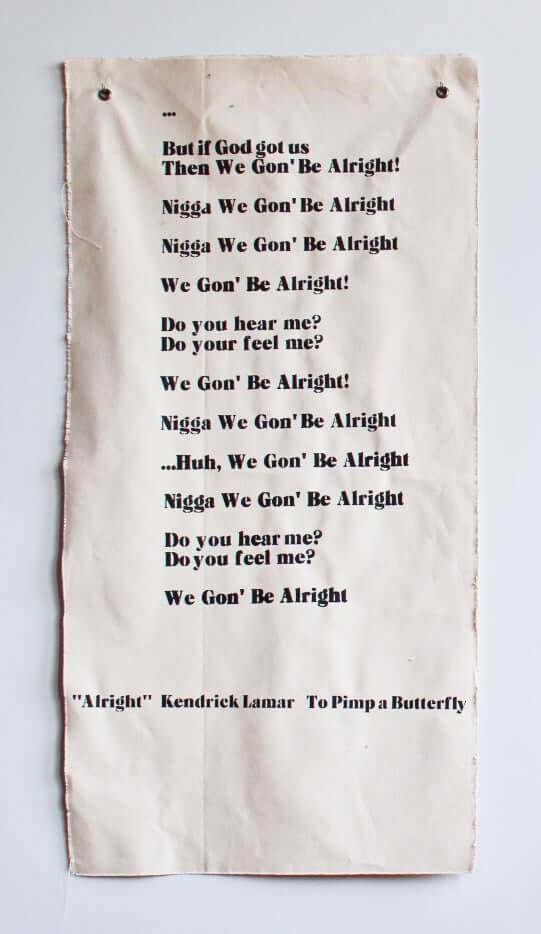 we gonna be alright kendrick lamar