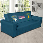 Green Beret US Army Special Forces Sofa Cover-Moon & Back