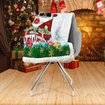 Red Truck Schnauzers Christmas Blanket, Dog Lovers Xmas Gift-Moon & Back
