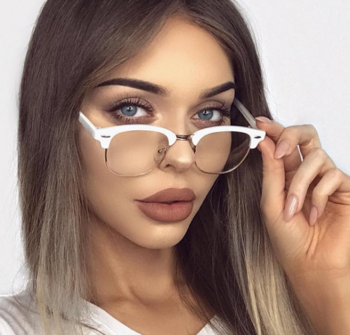 clear rim eyeglasses