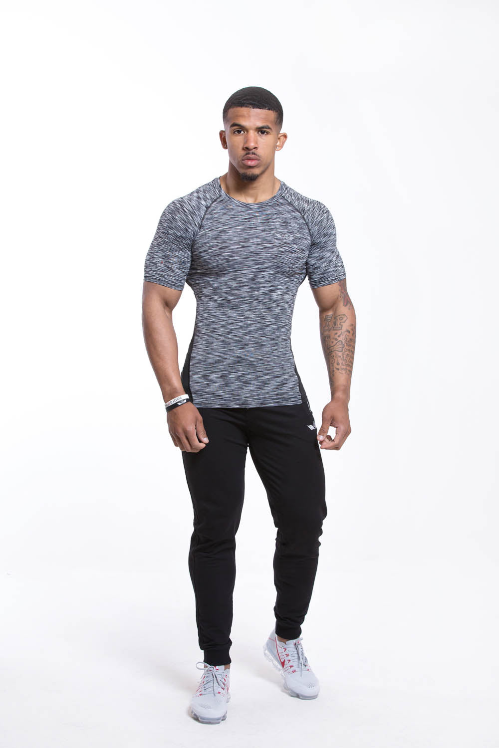 T-shirt Dry Fit Dark Grey | Body Definition