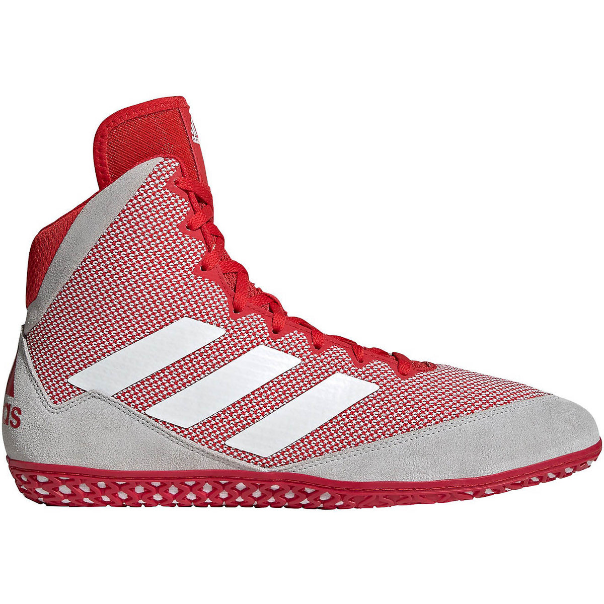 ADIDAS Mat Wizard 4 Wrestling Shoes Boots Mens 12 Red White Blue