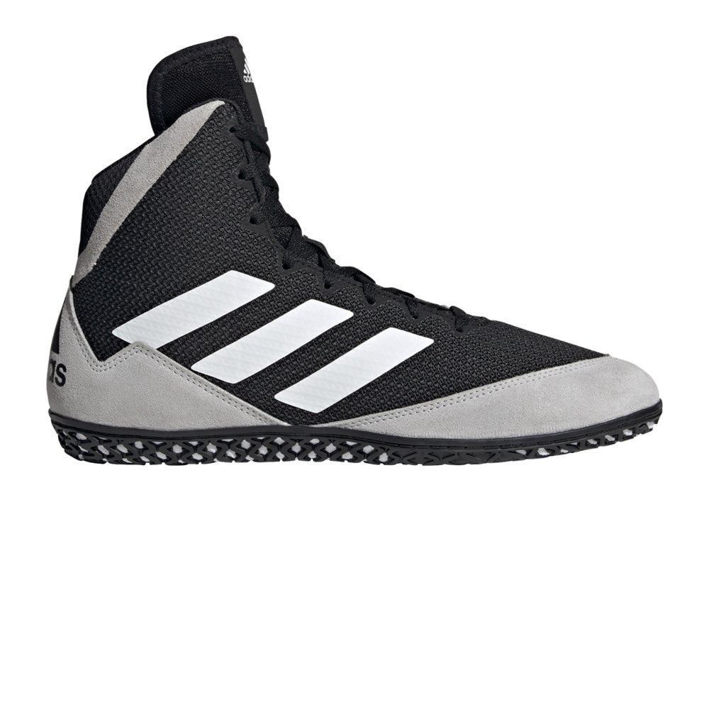 Adidas Mat Wizard 4 Wrestling Shoes Grey/Chalk White FU8168 Men's