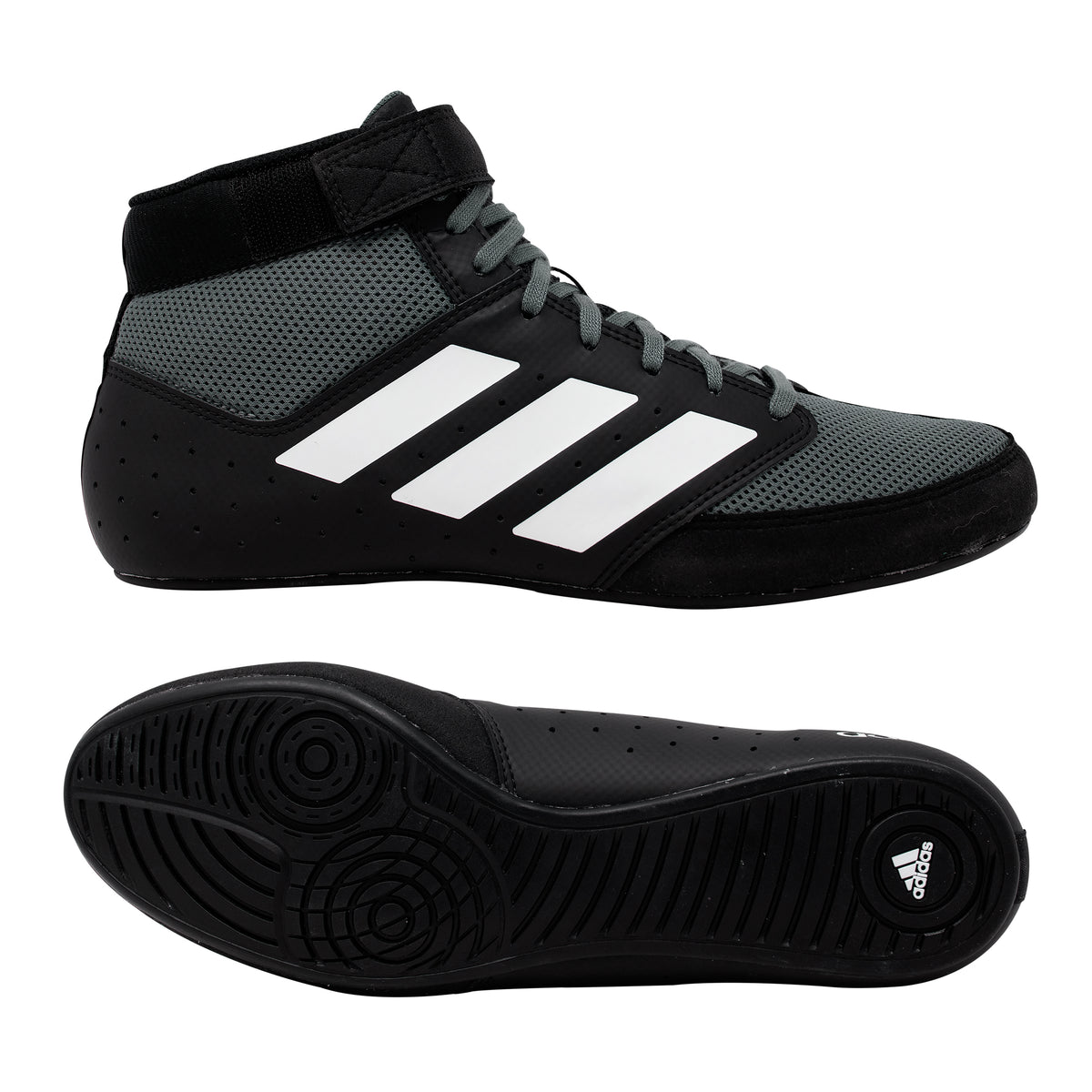 Adidas Wrestling Shoes Mat Wizard 4. - black/red, BC0532