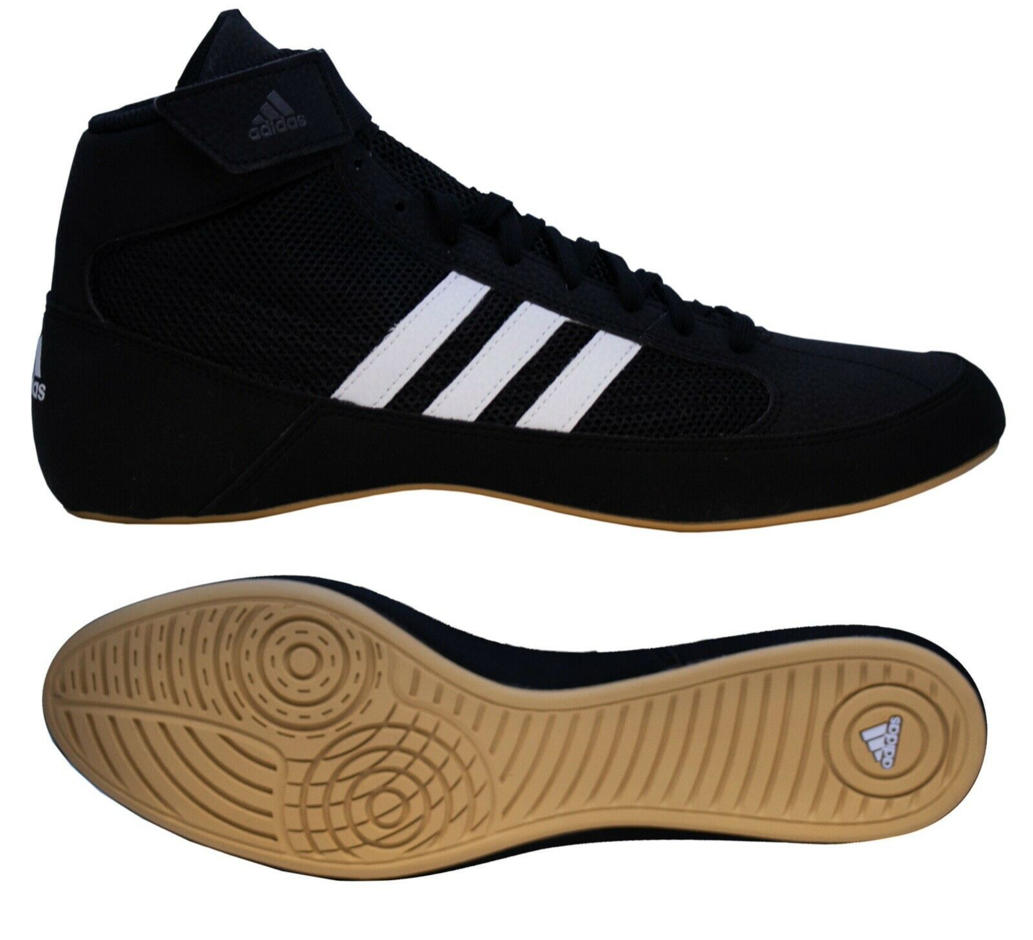 Adidas | AQ3325 | 2 | Black | Adult & Youth | Wrestling Shoes Call Athletics