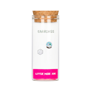 Snow Globe / Snowflake Earrings - Disco Brooklyn