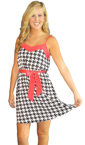 Tailgate Queen - Gameday Dresses — Just In: Bama Bound - Houndstooth Dress