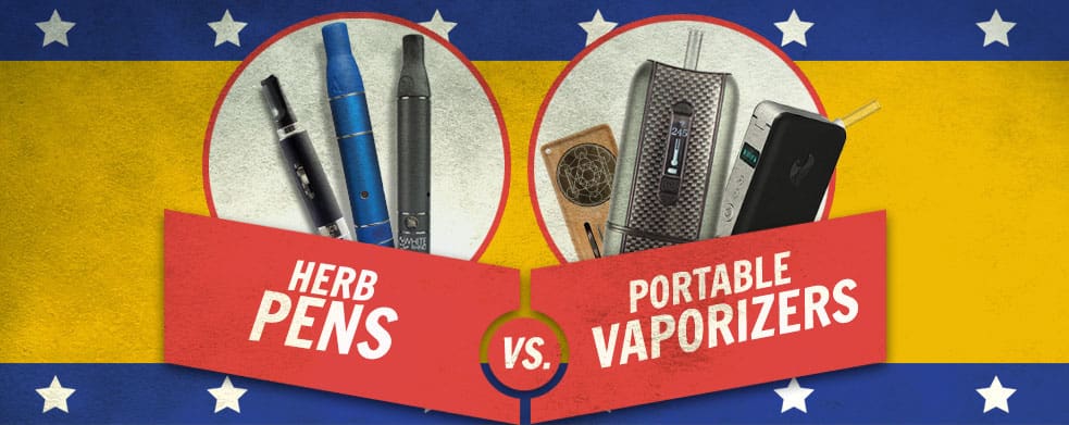 Herb Pens Vs Portable Vaporizers