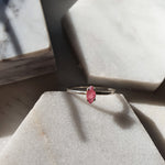 Pink Tourmaline | Minimal Ring