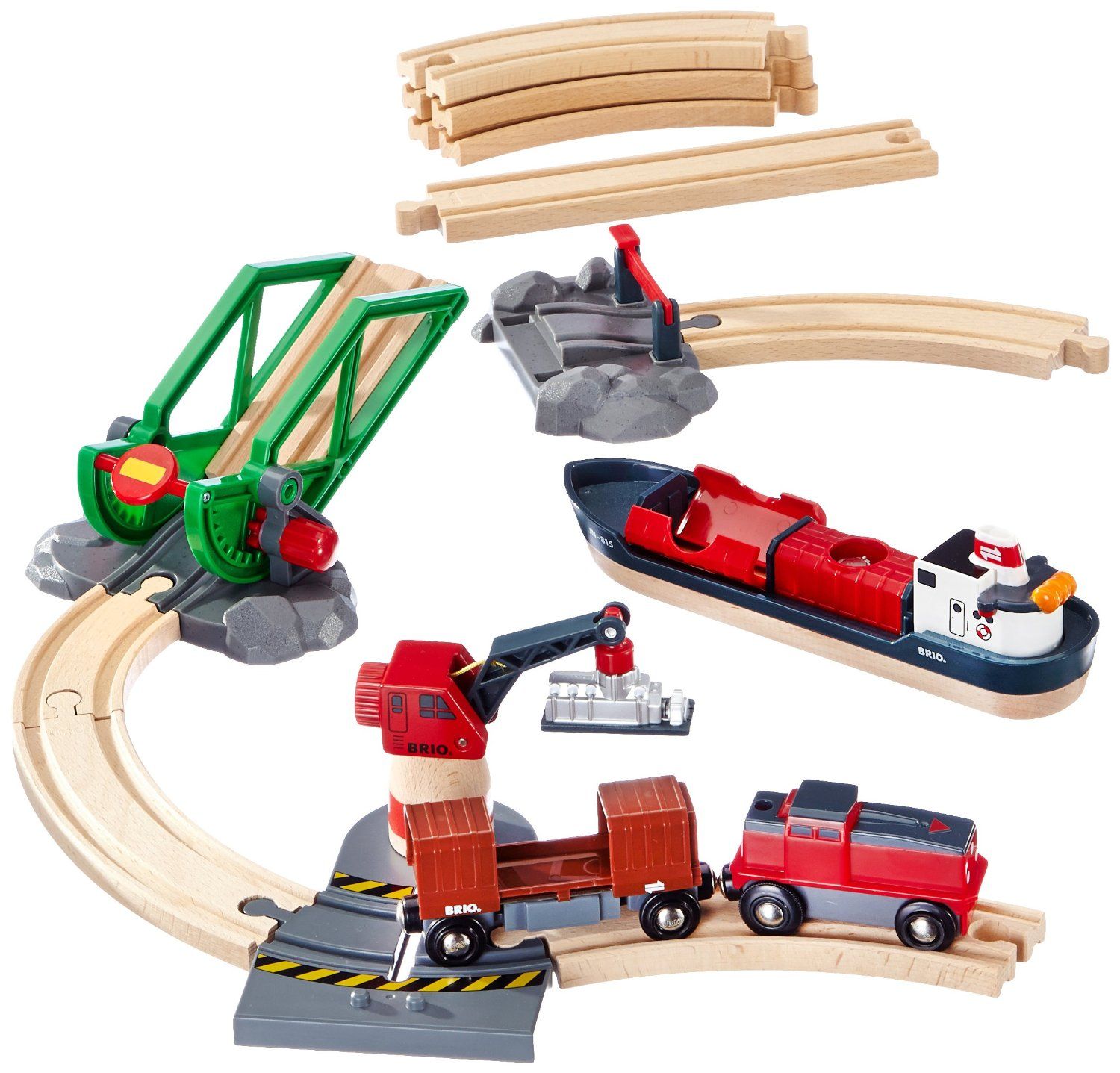 brio cargo harbour set