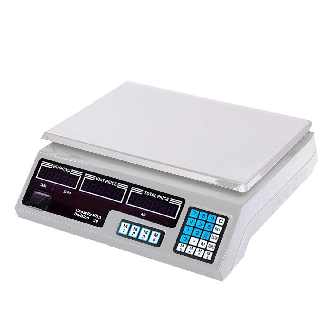 Digital Kitchen Scale, Commercial Price Scale, 40kg/5g