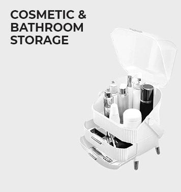 Cosmetic Storage and Bathroom Accessories