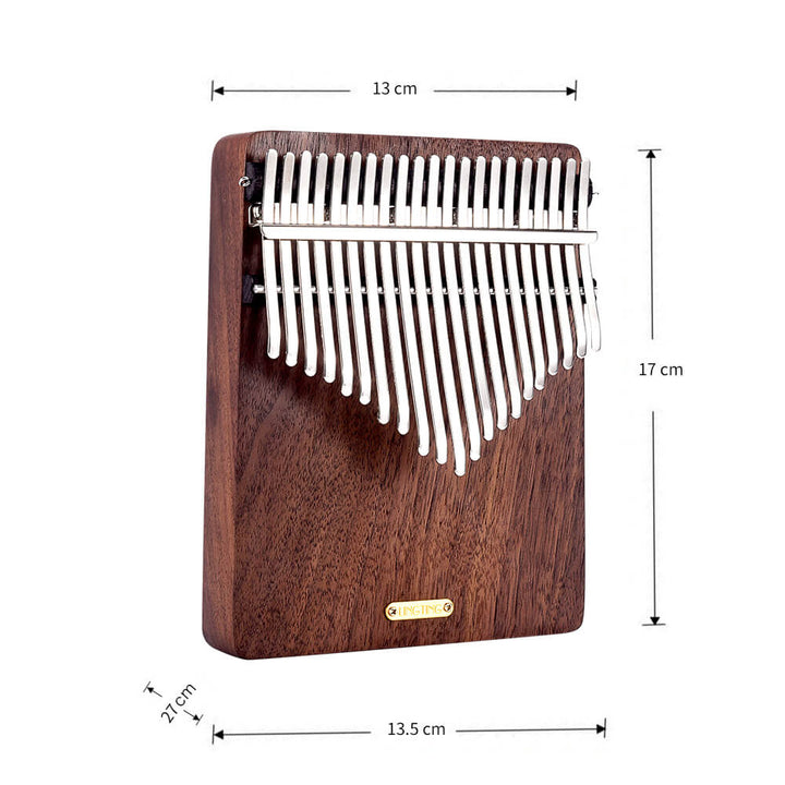 LingTing 21 Keys Walnut Wood Kalimba | Listen To The Rain 4