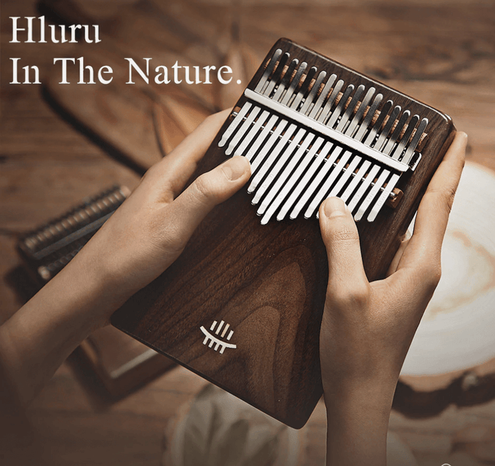 Hluru A Class 17 Keys Kalimba | Walnut Wood | gokalimba.net 3