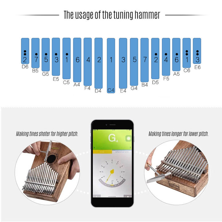 LingTing Kalimba C Major (wind whisperer ) 3