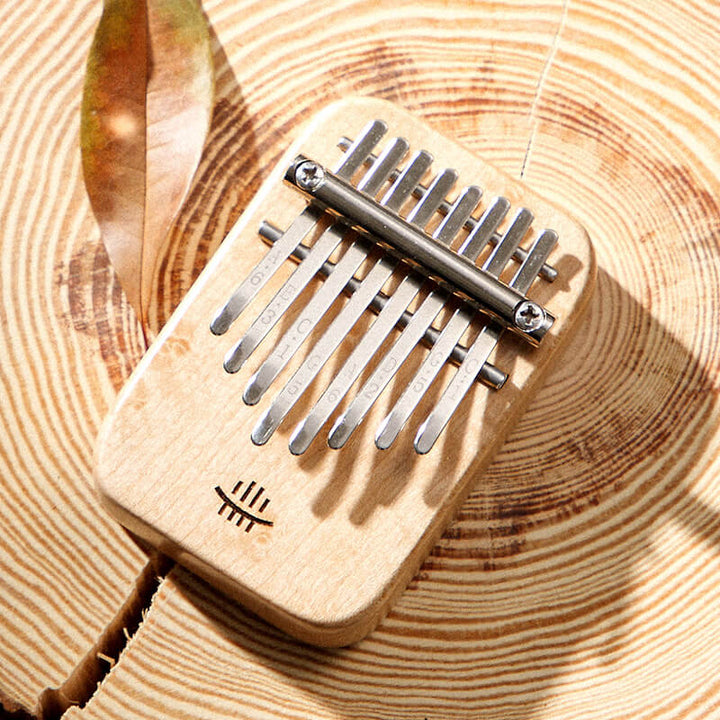 Hluru 8 Keys Mini Kalimba | Maple Wood | gokalimba.net 1