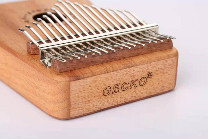 GECKO 17 Key Mahogany Kalimba | C Tone 2