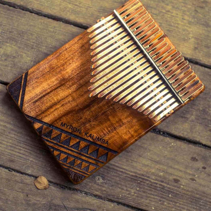 Myron KOA Flateboard Kalimba | 17/21 Keys 3