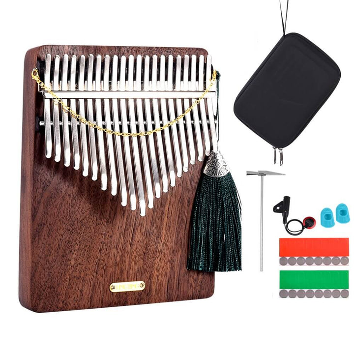 LingTing 21 Keys Walnut Wood Kalimba | Listen To The Rain 1