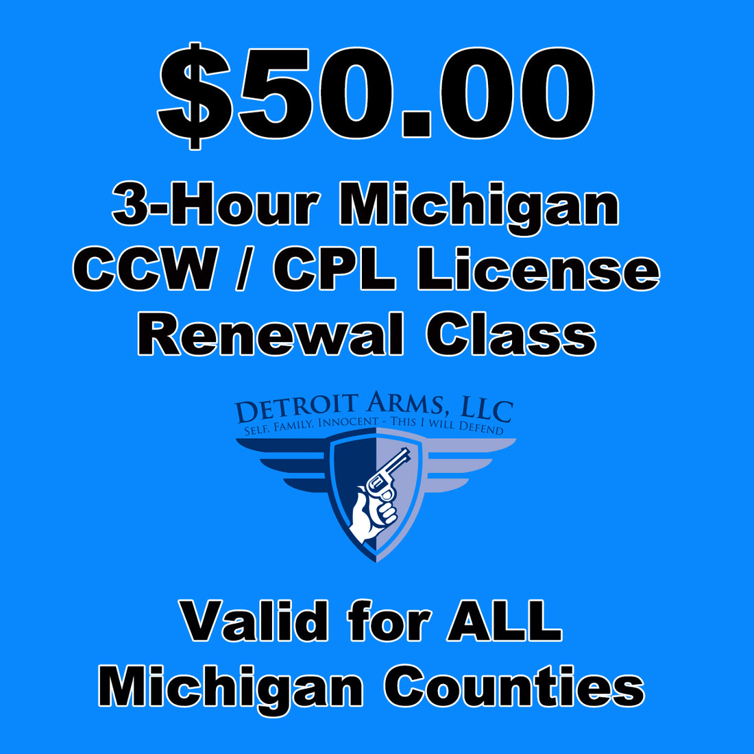 How to RENEW A Michigan CCW / CPL Permit Detroit Arms, LLC