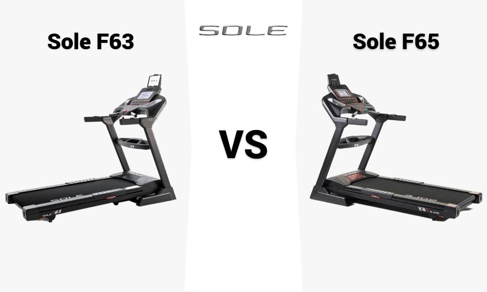 Sole F63 Treadmill vs Sole F65 Treadmill