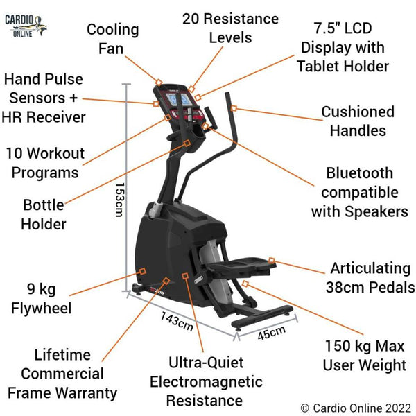 Sole SC200 Stepper Features