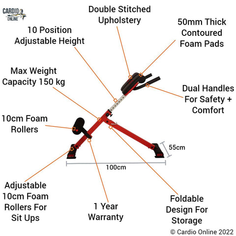 UFC 45 Degree Hyper Extension Bench