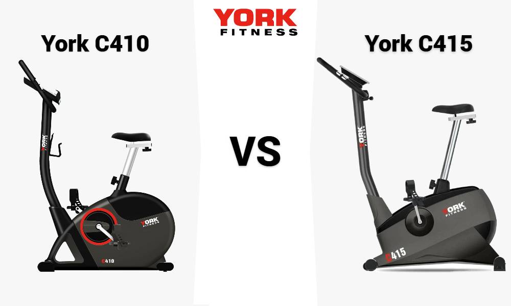York C410 vs C415 Exercise Bike