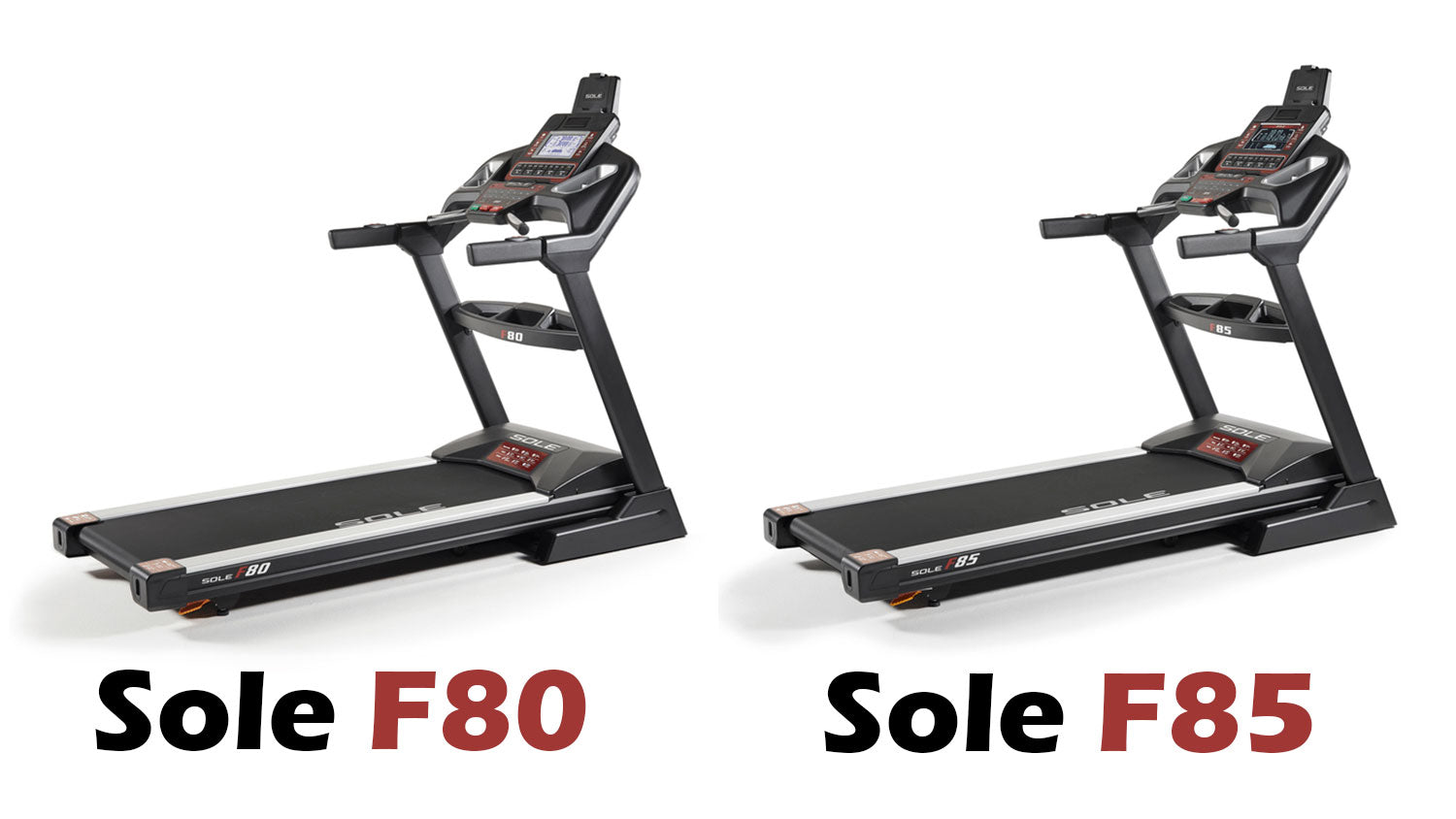 Sole F80 vs Sole F85 Treadmill Comparison