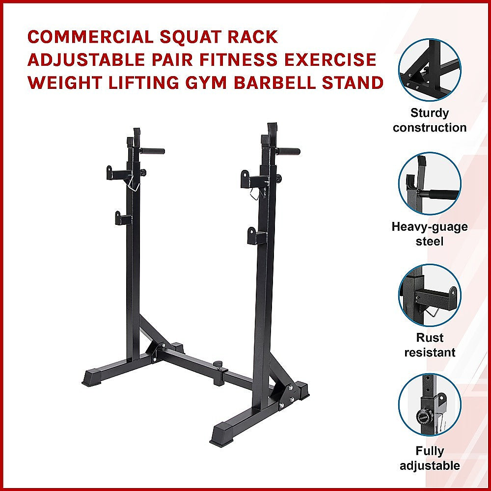 ALDI Australia - Level-up your fitness with the Pull-Up Squat Rack, your  answer to improving strength at home. Pull-up with a 300kg weight capacity  and an upper bar with knurling for better