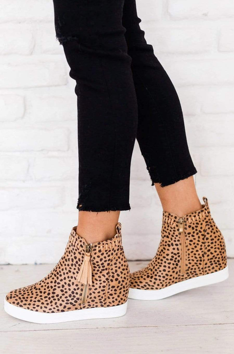 Taylor Wedge Sneakers Cheetah – Lucy Avenue