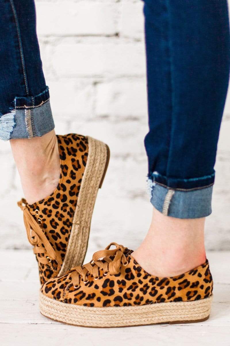 leopard espadrille sneaker