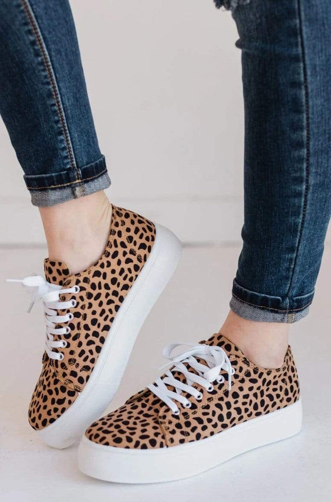 cheetah platform shoes