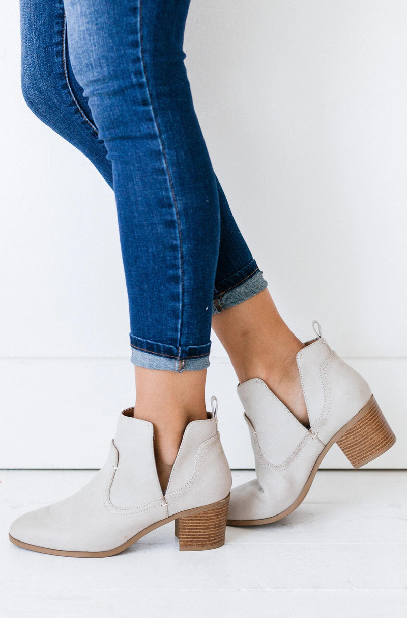 cut out booties