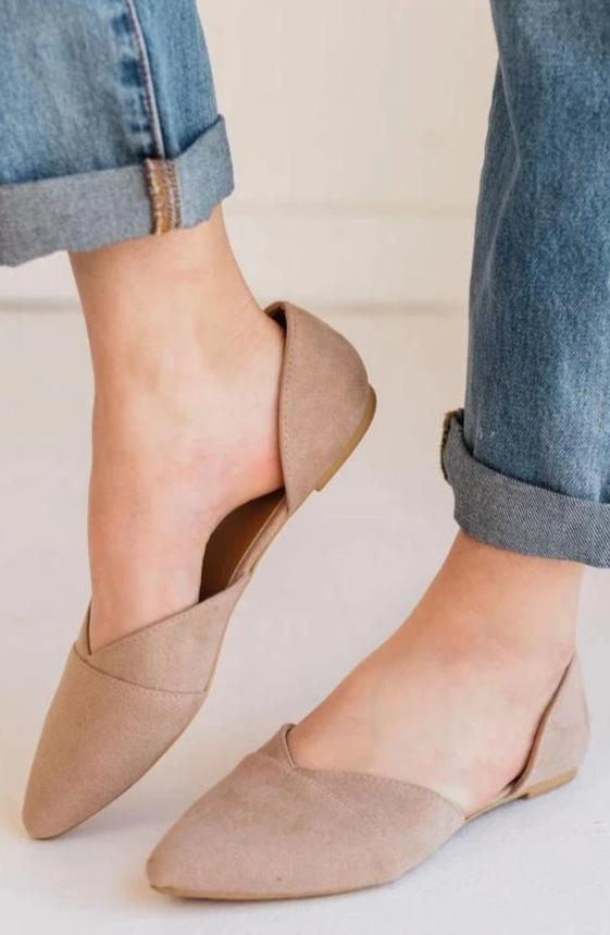 cheap pointed toe flats