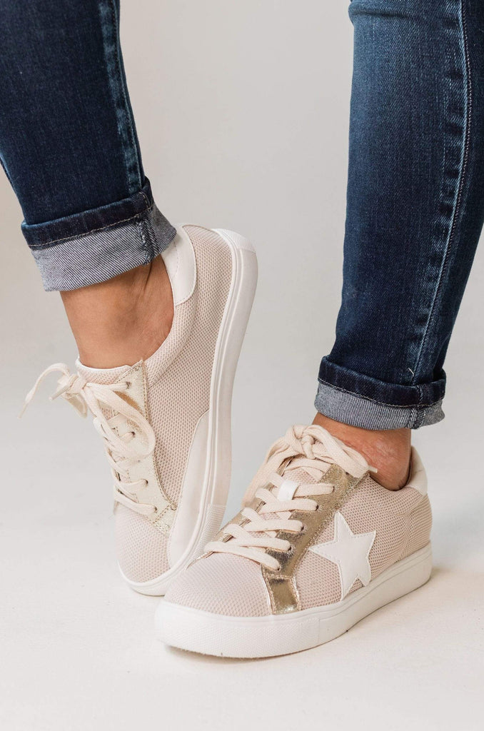 Mesh Star Sneakers – Lucy Avenue