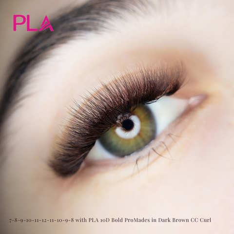 Brown Lashes by PLA