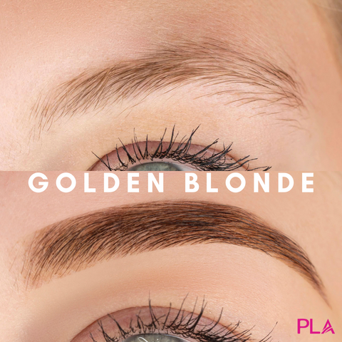 blonde henna brows